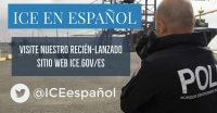 ICE: sitio Web en español